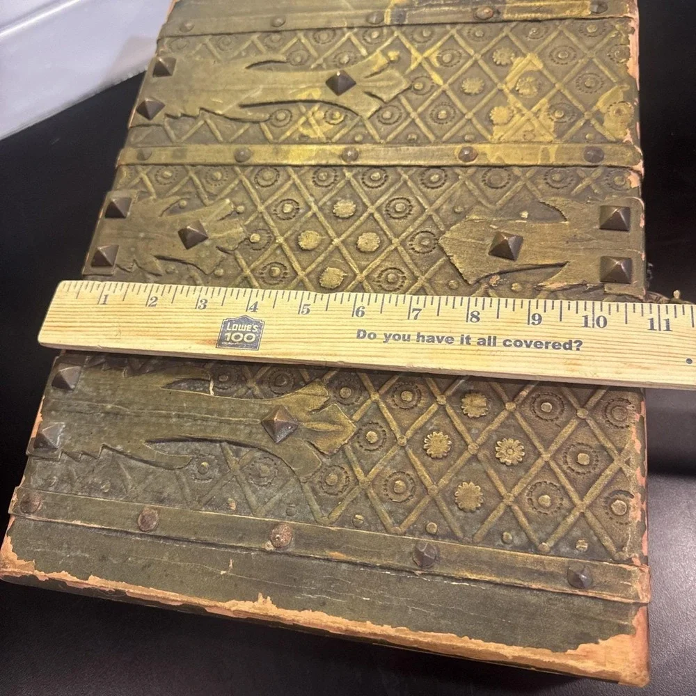1847 Rogers Bros this wooden